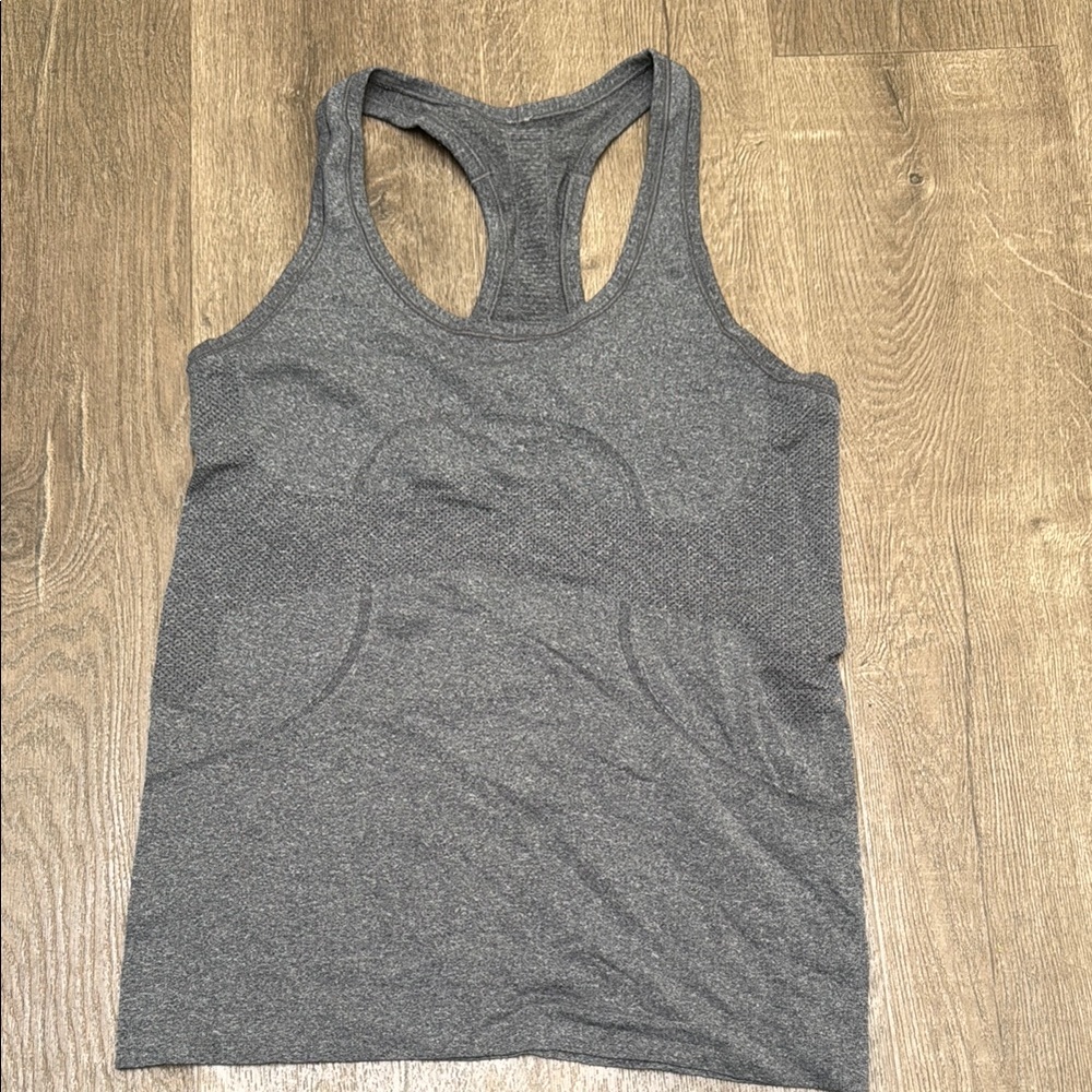 Gray Women's Racerback Tank Top
